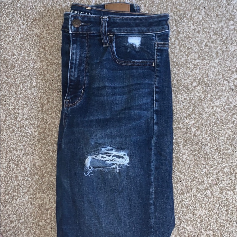 AE next level stretch super hi-rise jegging